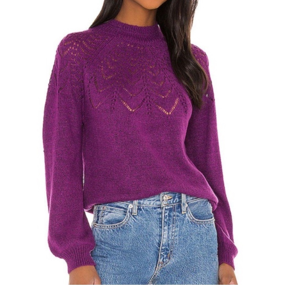 Anthropologie BB Dakota Pointelle sweater